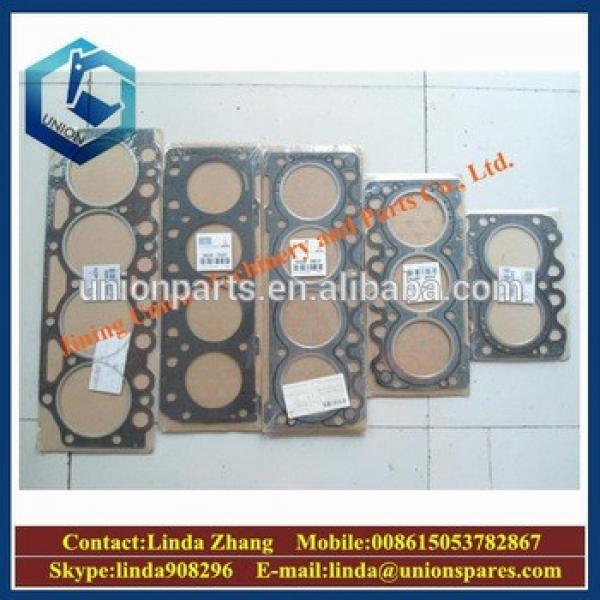 Genuine 6D95 engine cylinder head gasket 6206-11-1812 for PC200-5 excavator engine parts #5 image